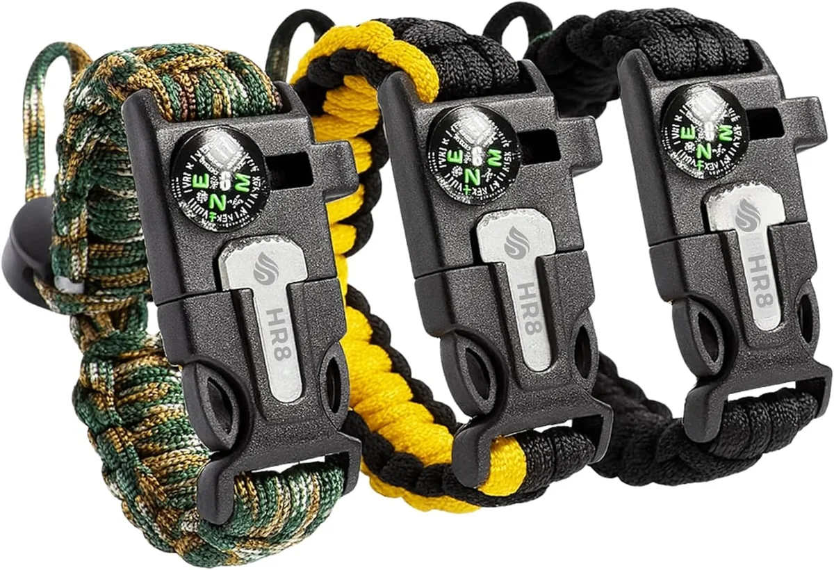 HR8 Paracord Survival Bracelet